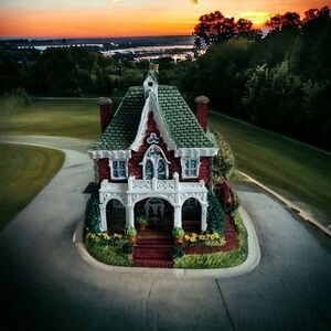 1998 Liberty Falls John T. Boone's Home Figurine 3" Miniature Building NIB